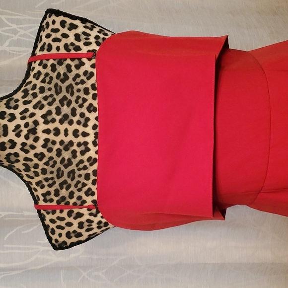 EUC Chelsea 28 Red Dress - Picture 3 of 8